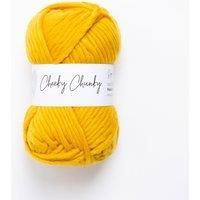 Wool Couture Cheeky Super Chunky Yarn - Super Soft Merino 100% Wool Yarn for Knitting and Crocheting Crafts, Sweaters, Blankets, and More - Mustard, 100g Ball - 1-Pack