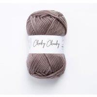 Wool Couture Cheeky Super Chunky Yarn - Super Soft Merino 100% Wool Yarn for Knitting and Crocheting Crafts, Sweaters, Blankets, and More - Pewter, 100g Ball - 1-Pack