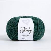 Wool Couture, Utterly Aran Yarn 50g Ball - Machine Washable Aran Weight Yarn - Pine, 3-Pack