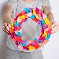 Felt Craft Kit - Spring Wreath