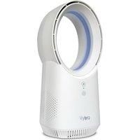 VYBRA Solo Portable Desk Fan - Pack of 2, White, White