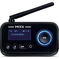 MIXX StreamPort Bluetooth Transmitter Receiver to 2 Wireless headphones for TV listening, Music Streaming and Gaming, Dual Mode (TX/RX), 3.5mm Optical & AUX Inputs, Volume Boost, 3D Surround Sound.