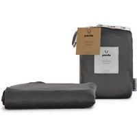Panda Fitted Sheet - Extra Deep, Fully Elasticated, Hypoallergenic and Breathable Urban Grey Double (4'6)