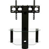 ALPHASON Century 800 mm TV Stand with Bracket  Black