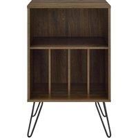 DOREL HOME Concord 1324222COMUK Turntable Stand  Walnut