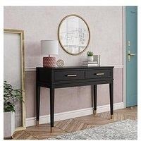Cosmoliving By Cosmopolitan Westerleigh Console Table  Black