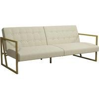 Cosmo Living By Cosmopolitan Lexington Modern Fabric Futon Sofa