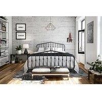 Dorel Home Bushwick Metal Bed Frame - Grey
