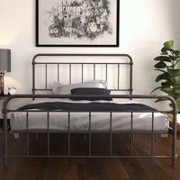 Dorel Wallace Metal Bed - Double UK - brown, Bronze