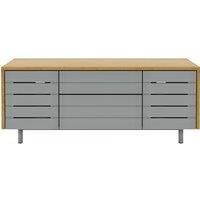 ALPHASON Venice 1200 mm TV Stand - Grey & Oak