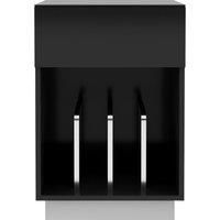 ALPHASON Element ATTS1301 Turntable Stand - Black, Black
