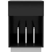 ALPHASON Element ATTS1301 Turntable Stand - Black, Black
