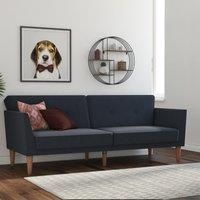 Novogratz NG Regal Futon Blue Linen