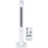 Mylek Tower Fan Electric Oscillating Cooling Air Remote Control Timer White