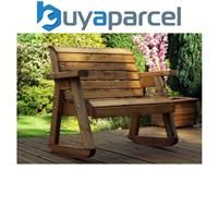 Charles Taylor Little Fellas Wooden Rocker Bench Rocking Chair Seat Kids