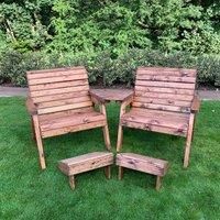 Charles Taylor Grand Twin Angled with Footstools
