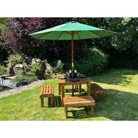 Charles Taylor Knights Four Seat Set, Brown