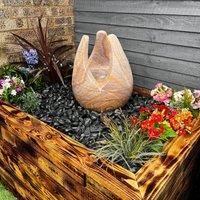 Tranquility Sandstone Tulip 50cm Natural Stone Water Feature