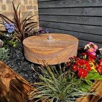 Tranquility Sandstone Millstone 50cm Natural Stone Water Feature