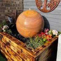 Tranquility Sandstone Sphere 60cm Natural Stone Water Feature