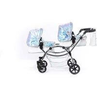 Roma Polly Amy Childs Twin Dolls Pram - Mermaid 3-16 years