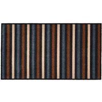 Washamat Recylon Design Grey Stripe Mat 120X67Cm