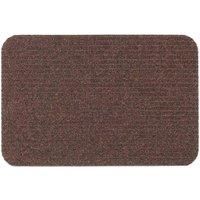 Fairisle Brown Mat 80X50Cm