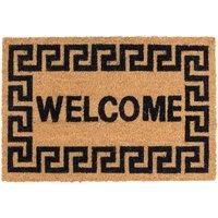 Dandy Natural Coir Welcome Doormat 60x40cm