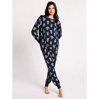 Chelsea Peers Pyjama Set Full Leg Top Bottoms Womens Nightwear CPNY-TR-21