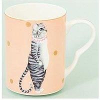 Yvonne Ellen Pussy Cat Medium Mug