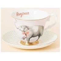 CUP TE/' C/P SAUCER ELEPHANT
