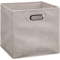 5Five Pair Fabric Basket 31 x 31cm - Beige