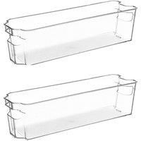 Set of 2 Fridge Storage Boxes