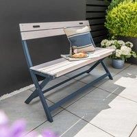 Florenity Galaxy Folding Bench  Grey/Blue