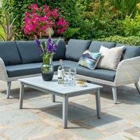 Norfolk Leisure Chedworth Outdoor Corner Lounge Set  Grey