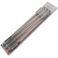 NORFOLK GRILLS TOOLS - 6 Stainless Steel Skewers