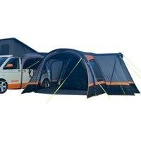 OLPRO Outdoor Leisure Products Cocoon Breeze v2 4.55 x 3.5m 5 Berth Inflatable Drive Away Campervan Awning Charcoal & Orange