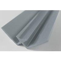 Splashwall Internal Corner Light Grey 2440 x 4mm (542RK)