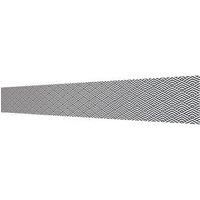 Splashwall Matt Black & grey Pyramid MDF Splashback (H)600mm (W)2440mm (T)4mm