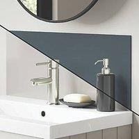 Splashwall Malibu / Storm Vanity Splashback Gloss Beige / Blue 600mm x 250mm x 4mm (266KU)