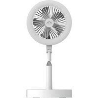 AirLit - A portable smart desk fan , mirror and ring light . App controlled, Flexi rotation, telescopic extension, voice assistant and more.