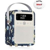 Viewquest Monty DAB/DAB+ Digital Radio & Bluetooth Speaker - Laura Ashley Navy