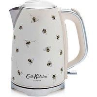 Cath Kidston Kettles Electric 1.7 Litre - Stainless Steel Electric Kettles Fast Boil Quiet - 3KW Rapid Boil Electric Kettle Cordless - Overheating & Boil Dry Protection Jug Kettle - Bees