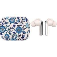 VQ Skylark TWS Wireless Earbuds | Wireless Earphones Bluetooth 5.3 with Enhanced Noise Cancelling (ENC) | Ear Buds with 10H Play Time & 45H Charging Case Backup | Cath Kidston Strawberry Garden Blue