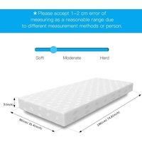 Glossy Vanilla Metal Daybed Guest Sofa 3FT Day Bed Frame  - White