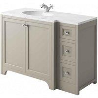 Harrogate Harr-bruns-900-dgrey Brunswick 900 Unit Dove Grey