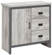 BOSTON RANGE GREY COFFEE TABLE SIDEBOARD LAMP TABLE TV UNIT STAND LIVING ROOM