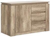 Canyon 1 Door 3 Drawer Sideboard - Oak