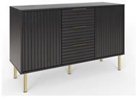 GFW The Furniture Warehouse Sideboard, Black, One Size
