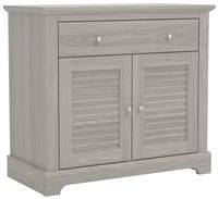 GFW Salcombe 2 Door 2 Drawer Sideboard - Grey